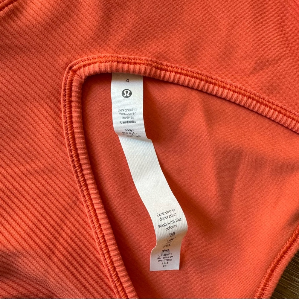 Lululemon Power Pivot Ribbed Tank Top - Picture 7 of 8